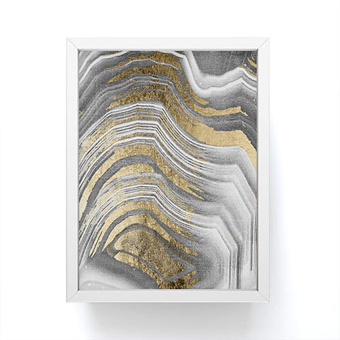 Marta Barragan Camarasa Abstract paint modern Framed Mini Art Print