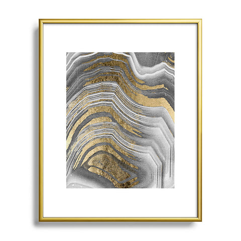 Marta Barragan Camarasa Abstract paint modern Metal Framed Art Print