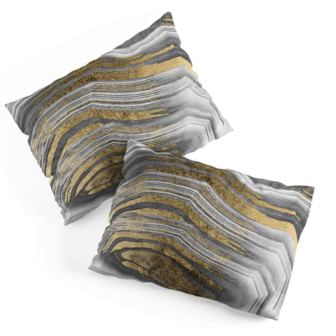 Marta Barragan Camarasa Abstract paint modern Pillow Shams