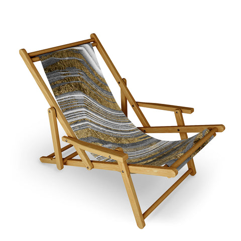 Marta Barragan Camarasa Abstract paint modern Sling Chair