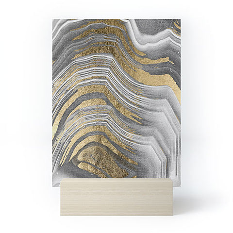 Marta Barragan Camarasa Abstract paint modern Mini Art Print