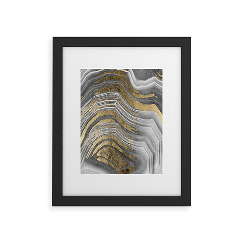 Marta Barragan Camarasa Abstract paint modern Framed Art Print