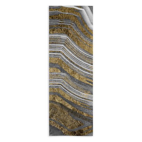 Marta Barragan Camarasa Abstract paint modern Yoga Towel