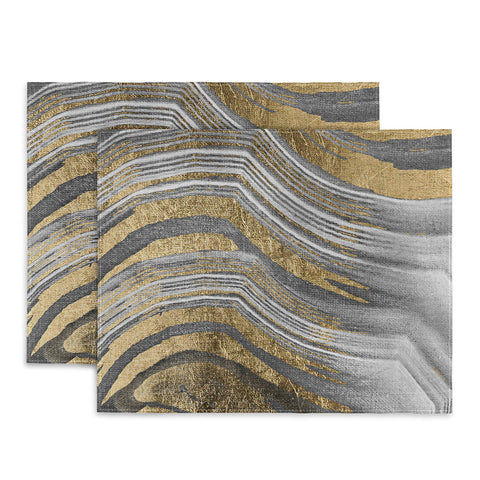 Marta Barragan Camarasa Abstract paint modern Placemat