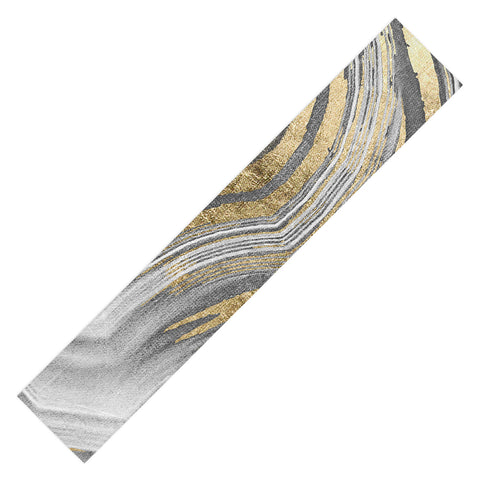 Marta Barragan Camarasa Abstract paint modern Table Runner