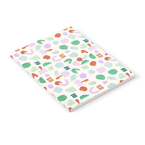 Marta Barragan Camarasa Abstract pastel shapes 88 Notebook
