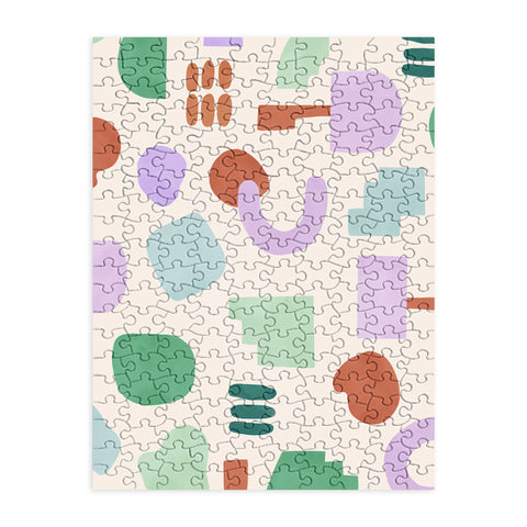Marta Barragan Camarasa Abstract pastel shapes 88 Puzzle