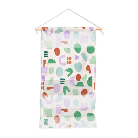 Marta Barragan Camarasa Abstract pastel shapes 88 Wall Hanging Portrait