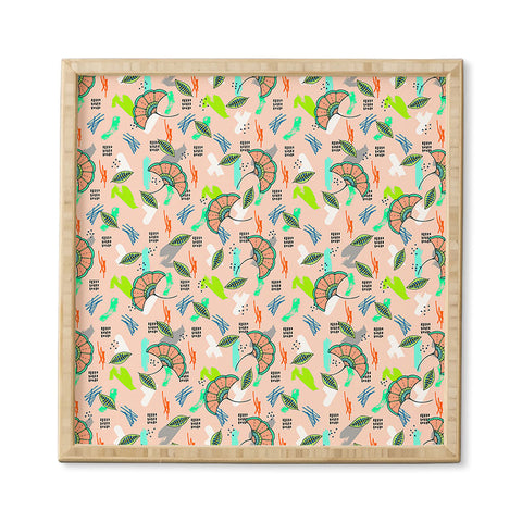 Marta Barragan Camarasa Abstract Pattern of African Nature Framed Wall Art
