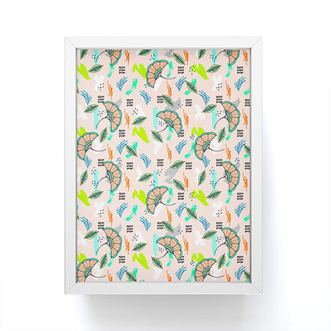 Marta Barragan Camarasa Abstract Pattern of African Nature Framed Mini Art Print