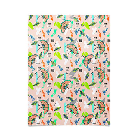 Marta Barragan Camarasa Abstract Pattern of African Nature Poster