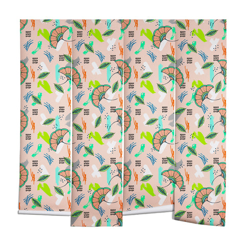 Marta Barragan Camarasa Abstract Pattern of African Nature Wall Mural