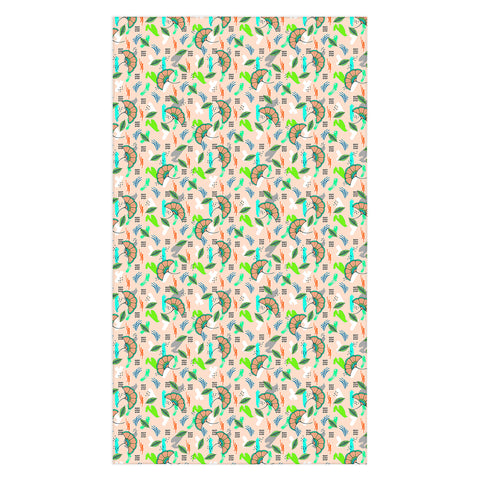 Marta Barragan Camarasa Abstract Pattern of African Nature Tablecloth