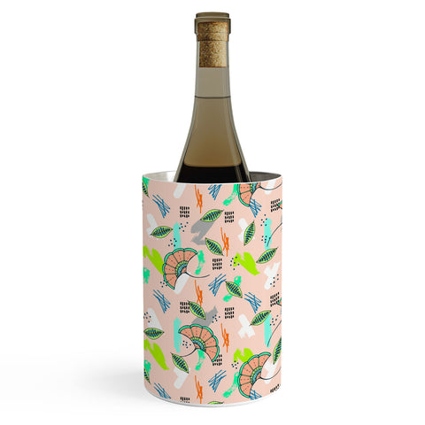 Marta Barragan Camarasa Abstract Pattern of African Nature Wine Chiller