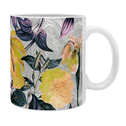 Marta Barragan Camarasa Abstract pattern of yellow blooms Coffee Mug