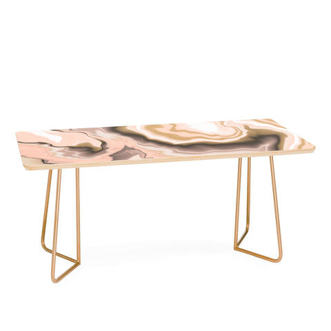 Marta Barragan Camarasa Abstract pink marble 70 Coffee Table