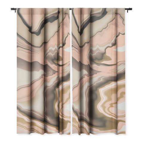 Marta Barragan Camarasa Abstract pink marble 70 Blackout Non Repeat