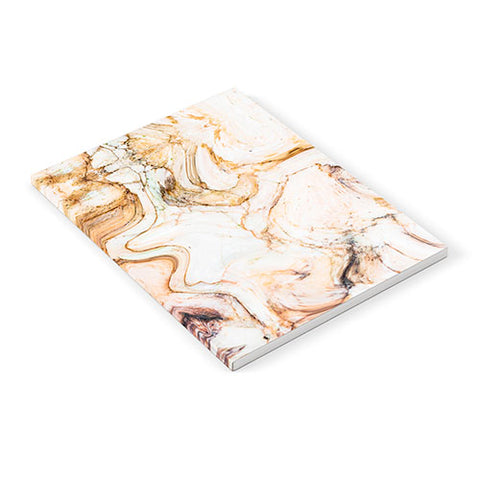 Marta Barragan Camarasa Abstract pink marble mosaic Notebook