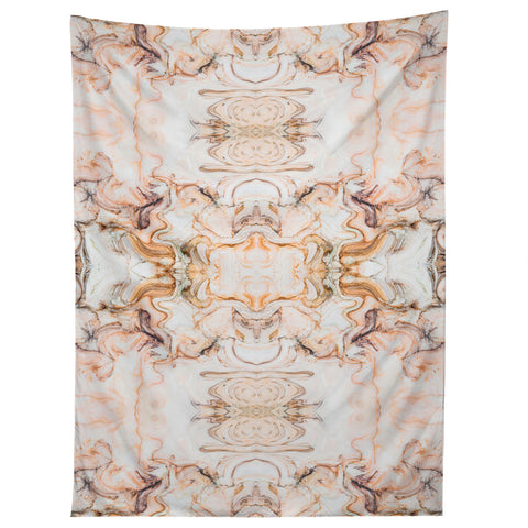 Marta Barragan Camarasa Abstract pink marble mosaic Tapestry