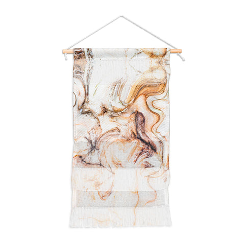 Marta Barragan Camarasa Abstract pink marble mosaic Wall Hanging Portrait