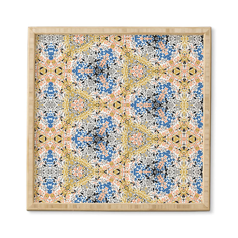 Marta Barragan Camarasa Abstract Pointillism Mosaic I Framed Wall Art