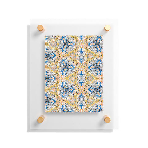 Marta Barragan Camarasa Abstract Pointillism Mosaic I Floating Acrylic Print