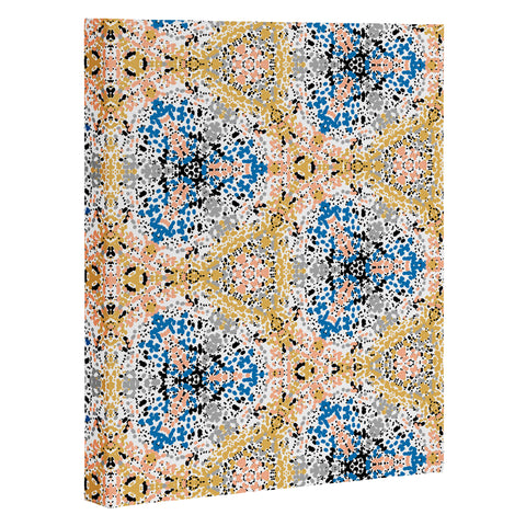 Marta Barragan Camarasa Abstract Pointillism Mosaic I Art Canvas