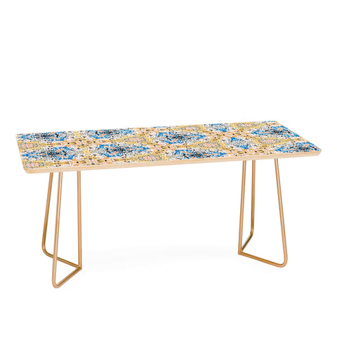 Marta Barragan Camarasa Abstract Pointillism Mosaic I Coffee Table