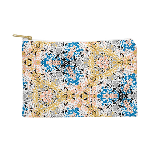 Marta Barragan Camarasa Abstract Pointillism Mosaic I Pouch