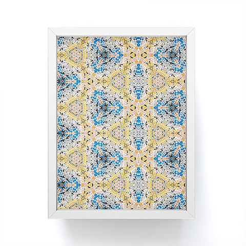 Marta Barragan Camarasa Abstract Pointillism Mosaic I Framed Mini Art Print