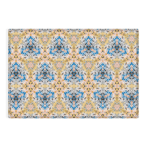 Marta Barragan Camarasa Abstract Pointillism Mosaic I Outdoor Rug