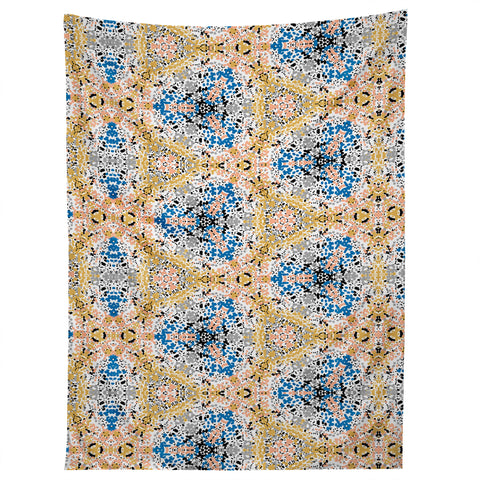 Marta Barragan Camarasa Abstract Pointillism Mosaic I Tapestry