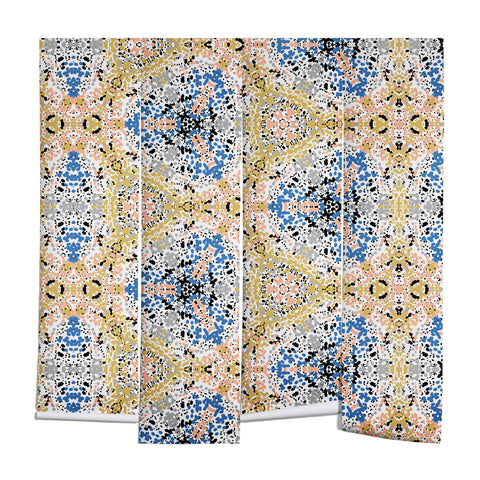 Marta Barragan Camarasa Abstract Pointillism Mosaic I Wall Mural