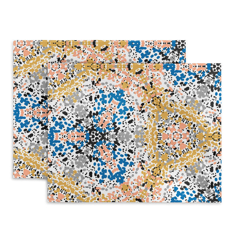 Marta Barragan Camarasa Abstract Pointillism Mosaic I Placemat