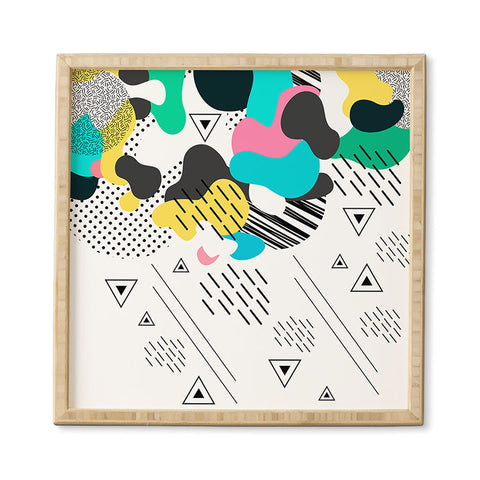 Marta Barragan Camarasa Abstract shapes Framed Wall Art