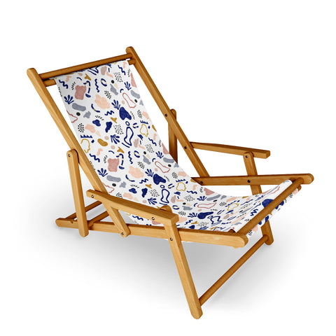 Marta Barragan Camarasa Abstract shapes and strokes M Sling Chair