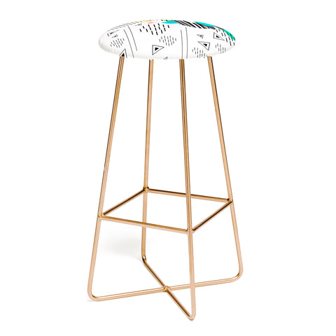 Marta Barragan Camarasa Abstract shapes Bar Stool