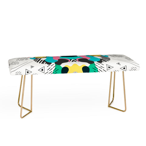 Marta Barragan Camarasa Abstract shapes Bench