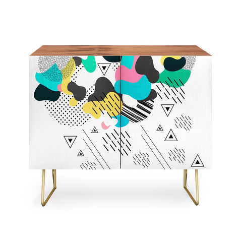 Marta Barragan Camarasa Abstract shapes Credenza