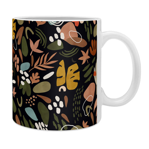 Marta Barragan Camarasa Abstract shapes of dark modern Coffee Mug