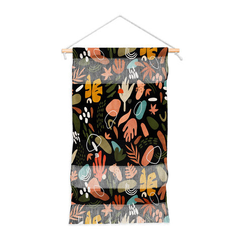 Marta Barragan Camarasa Abstract shapes of dark modern Wall Hanging Portrait