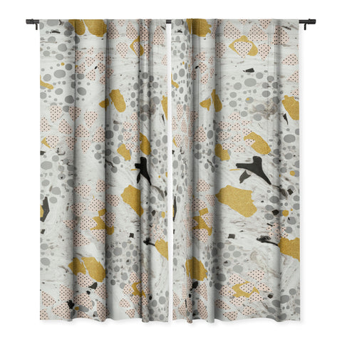 Marta Barragan Camarasa Abstract shapes of textures and marble Blackout Non Repeat