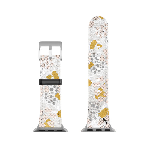 Marta Barragan Camarasa Abstract shapes of textures and marble Apple Watch Band