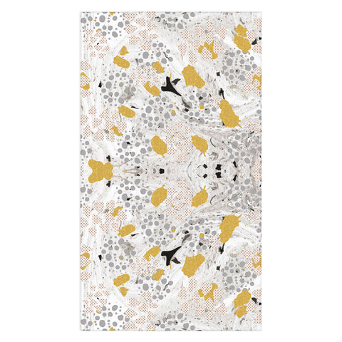 Marta Barragan Camarasa Abstract shapes of textures and marble Tablecloth