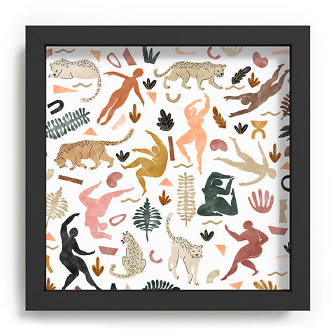 Marta Barragan Camarasa Abstract shapes of wild desert Recessed Framing Square