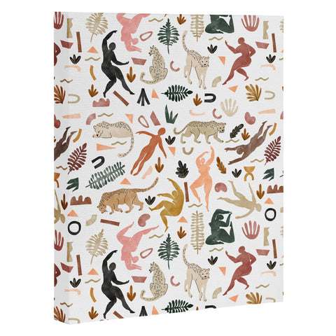 Marta Barragan Camarasa Abstract shapes of wild desert Art Canvas