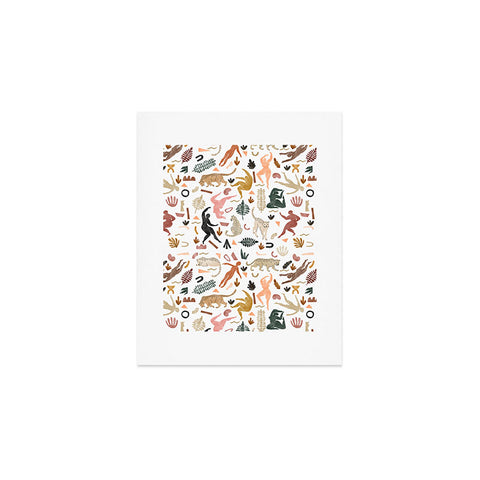 Marta Barragan Camarasa Abstract shapes of wild desert Art Print