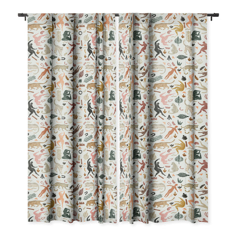 Marta Barragan Camarasa Abstract shapes of wild desert Blackout Non Repeat