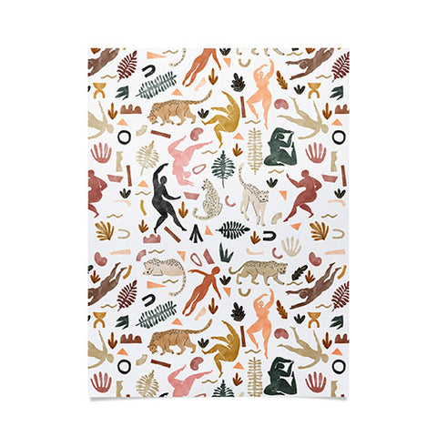 Marta Barragan Camarasa Abstract shapes of wild desert Poster