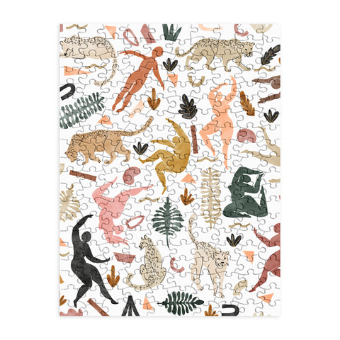 Marta Barragan Camarasa Abstract shapes of wild desert Puzzle